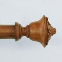 Treat your windows to only the finest with the Legna drapery hardware program. Available in three finishes, this hardware program is crafted from plantation-grown, eco-friendly sustainable wood and hand-carved for a classic aesthetic.