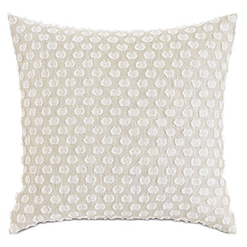 FELICITY FIL COUPE DECORATIVE PILLOW