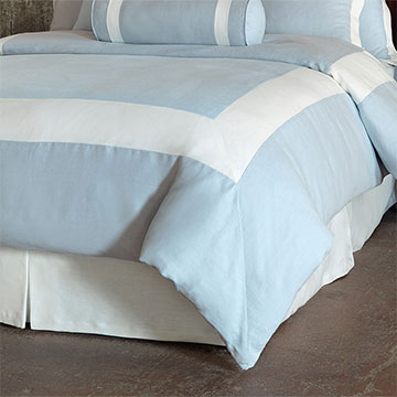 BREEZE SKY/SHELL DUVET COVER (Q)