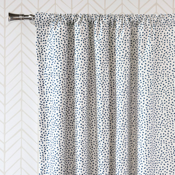 HUGO SPECKLED CURTAIN PANEL