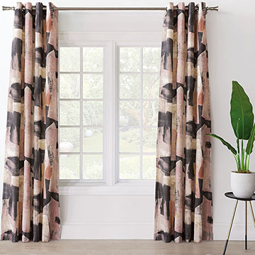 ALMA ABSTRACT CURTAIN PANEL