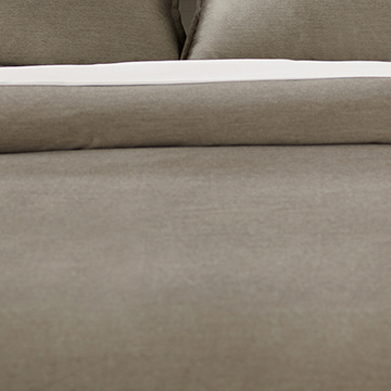 PIERCE GRANITE DUVET COVER (Q)