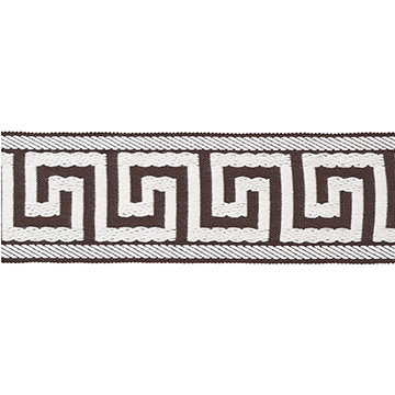 BORDER GREEK KEY C (BROWN)