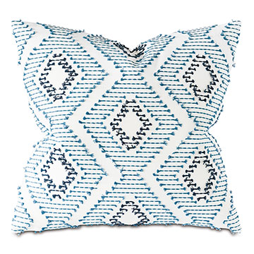 BRIDGEHAMPTON FIL COUPE DECORATIVE PILLOW