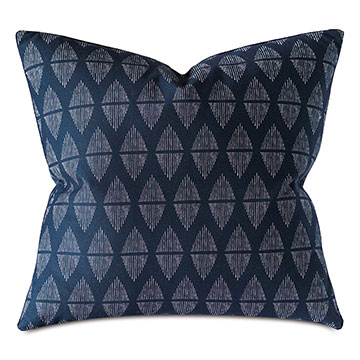 BRIDGEHAMPTON GEOMETRIC PRINT DECORATIVE PILLOW