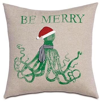 ����Ć��� 18X18 FESTIVE OCTOPUS