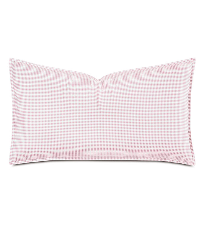 ����-����ɫ 21X37 MALAYA GINGHAM KING SHAM IN PETAL