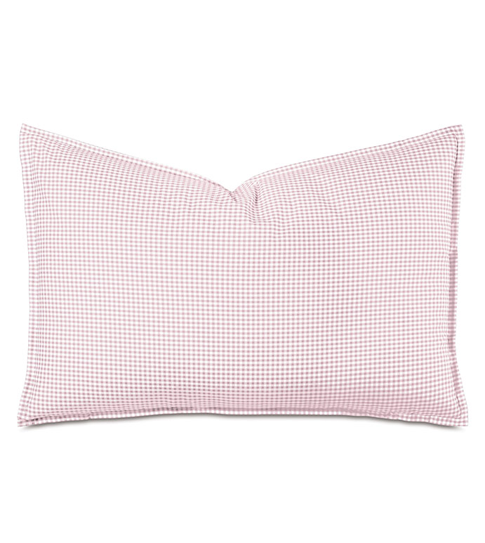 ����-����ɫ 20X31 MALAYA GINGHAM QUEEN SHAM IN PETAL