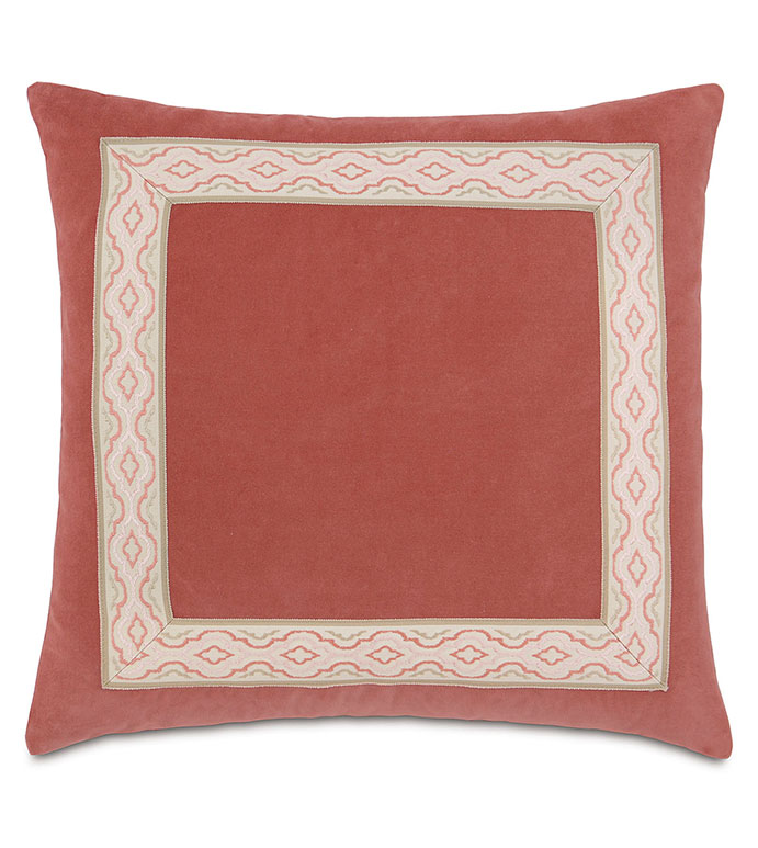 { 20X20 LENNEKA ROSE W/MITERED BORDER