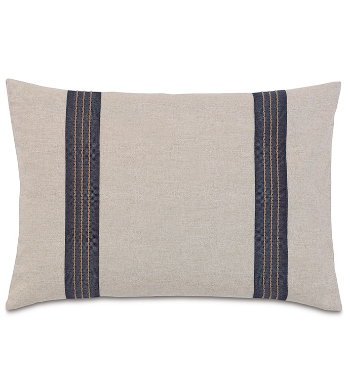 S 16X22 GREER LINEN W/BORDER