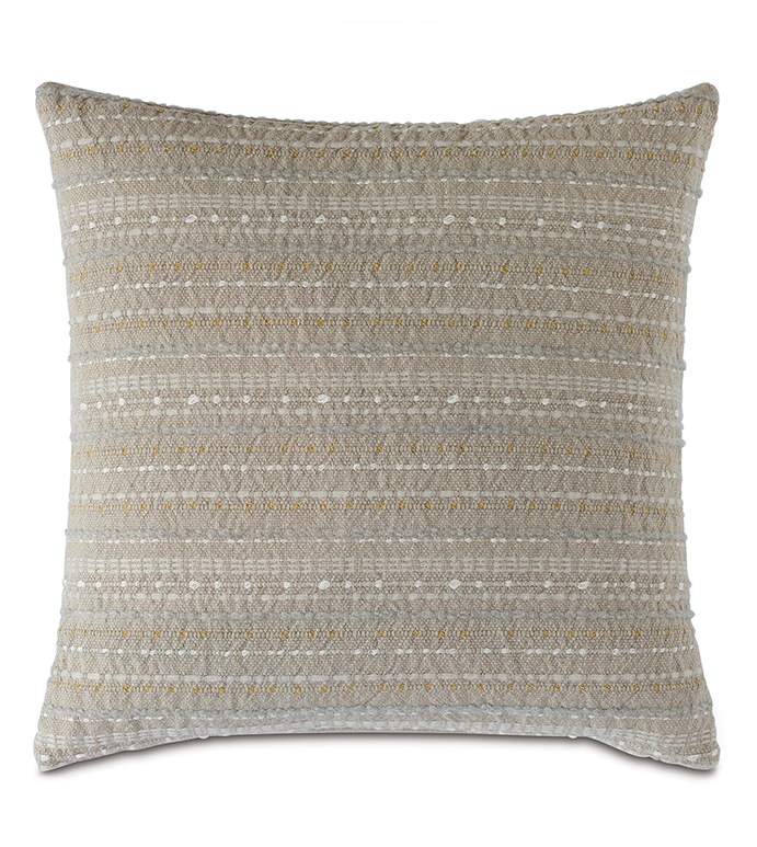 W 20X20 ALDRICH TEXTURED DECORATIVE PILLOW