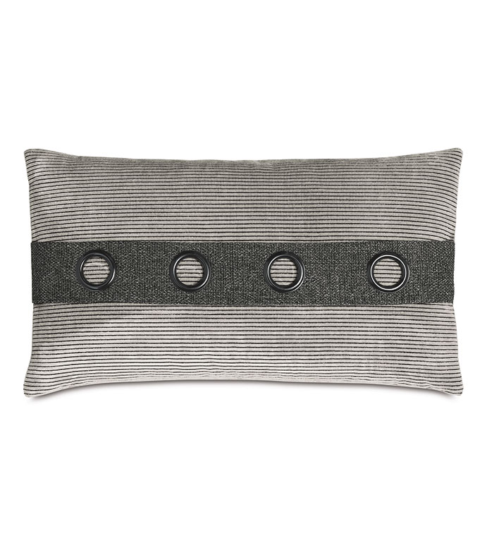 Z 15X26 ENOCH GROMMETS DECORATIVE PILLOW