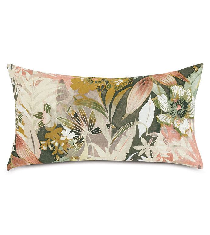 Mz 15X26 FELICITY FLORAL DECORATIVE PILLOW