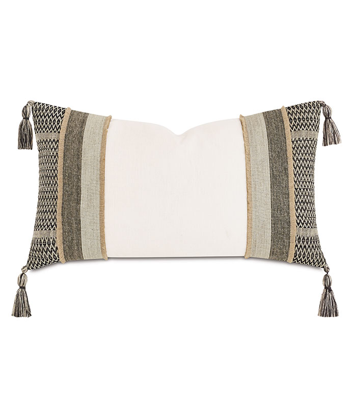  15X26 CABO TASSEL DECORATIVE PILLOW