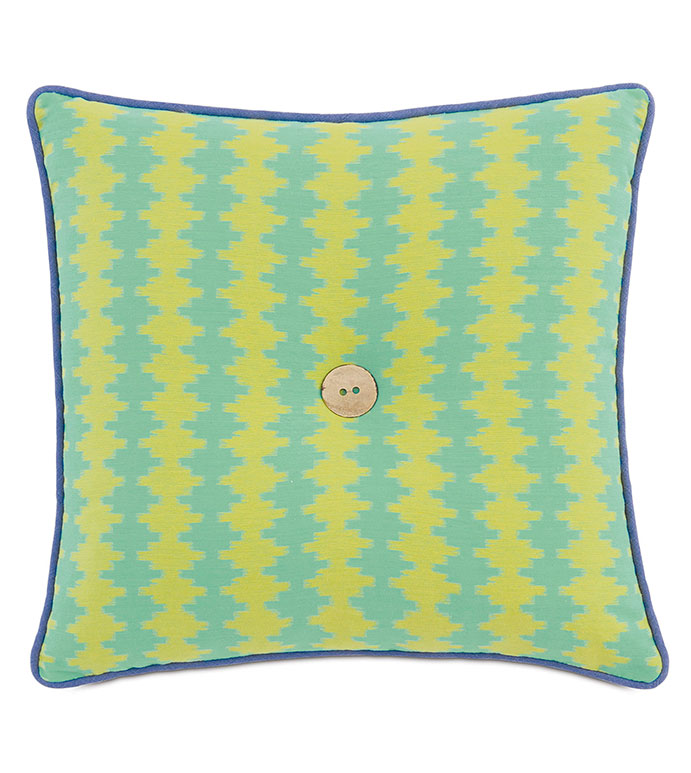ε{(ln) 18X18 AZUL DEC PILLOW B