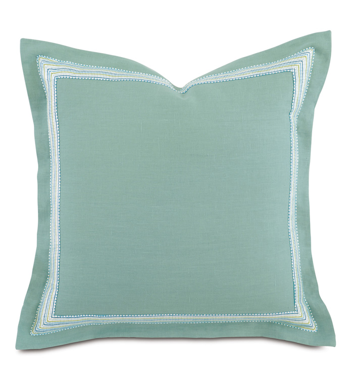 ���� 27X27 AZUL EURO SHAM