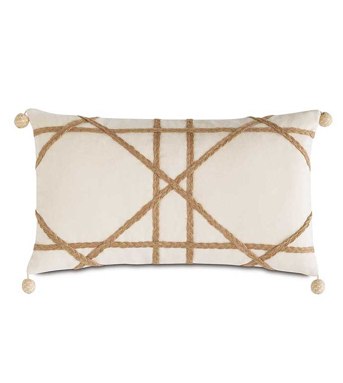 ���T 13X22 ADLER NATURAL W/GIMP