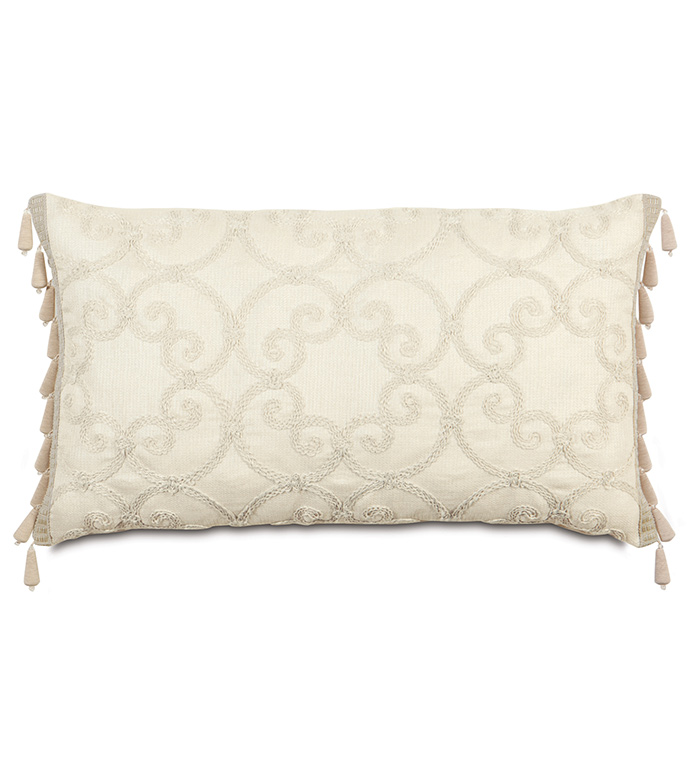ܽ 15X26 DESIREE PEARL BOLSTER
