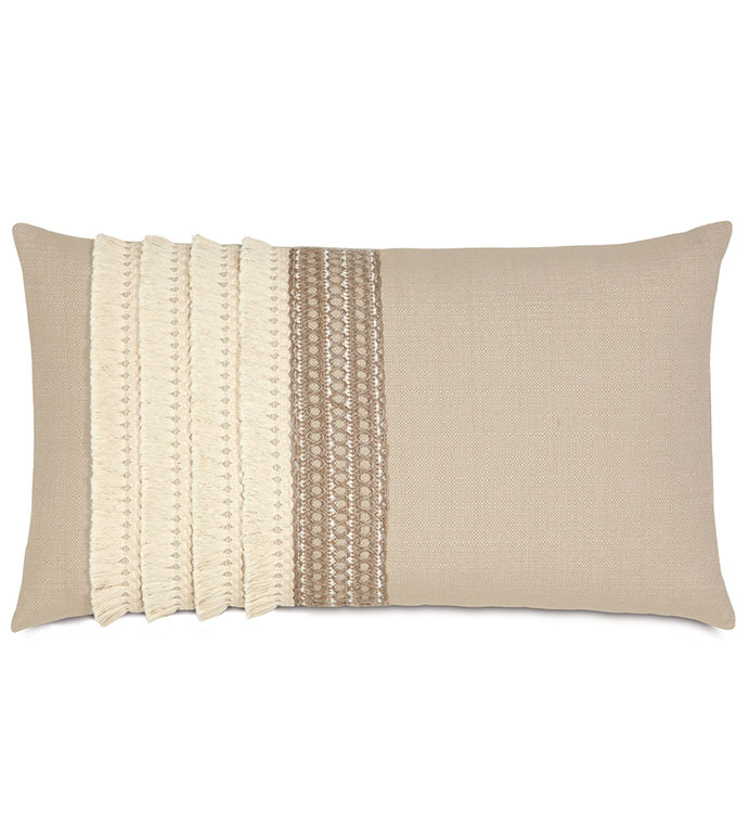 S 15X26 VIVO BISQUE BOLSTER