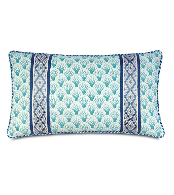 Wƥ 15X26 KOOPA TEAL BOLSTER