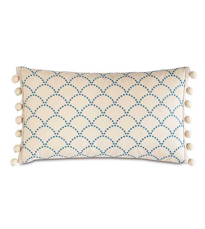 T 15X26 BROOKLYN LAPIS BOLSTER