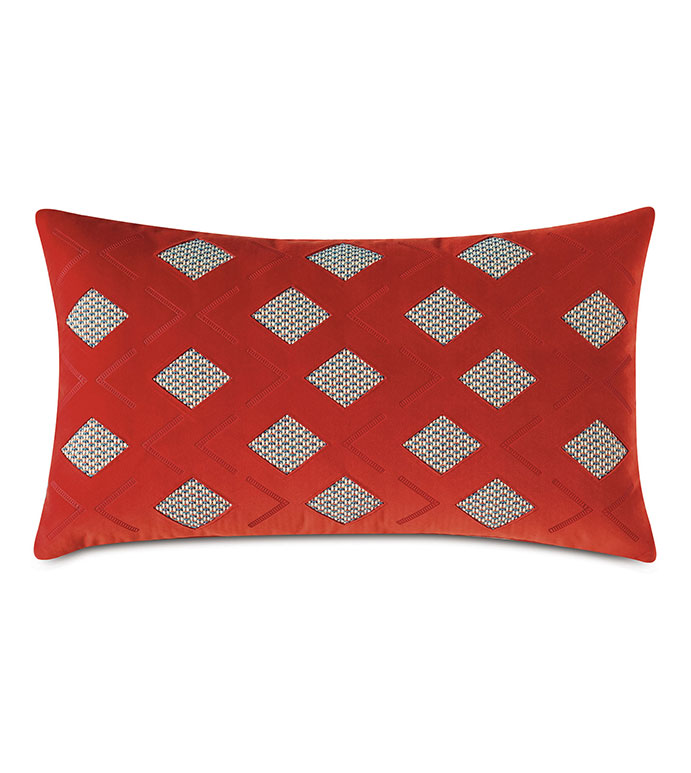 ~P 15X26 MACKAY LASERCUT DECORATIVE PILLOW