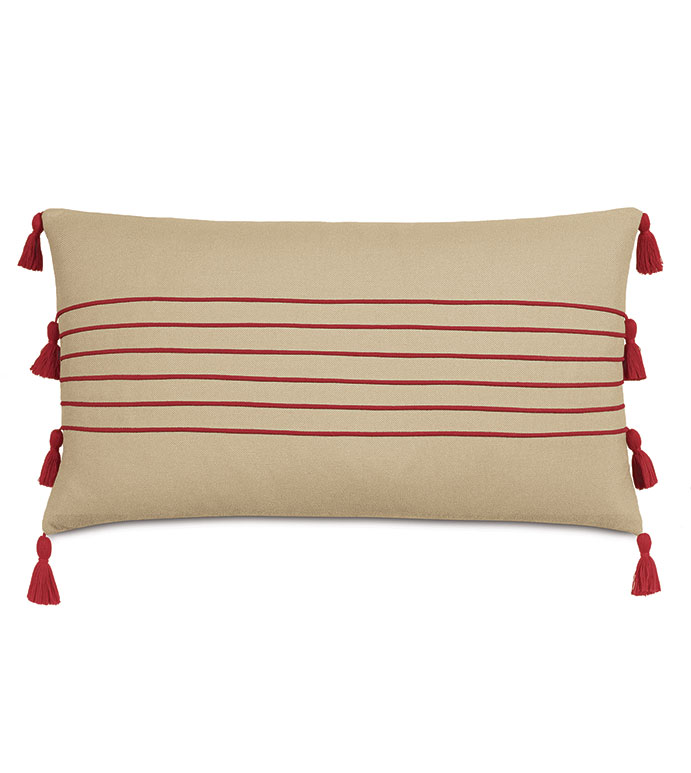 A 15X26 JOAQUIN MINI WELT DECORATIVE PILLOW