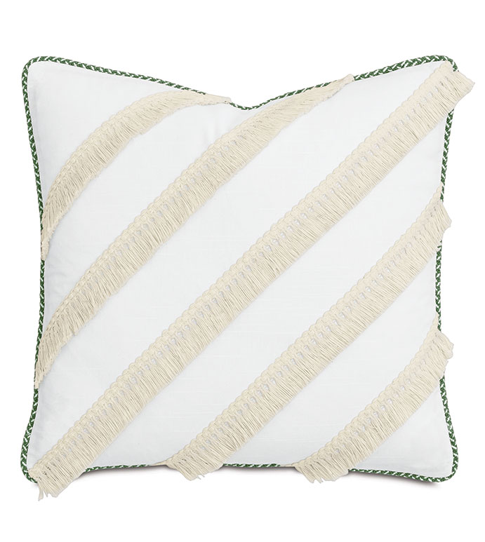 P 20X20 CASA GUAVA TASSEL DECORATIVE PILLOW