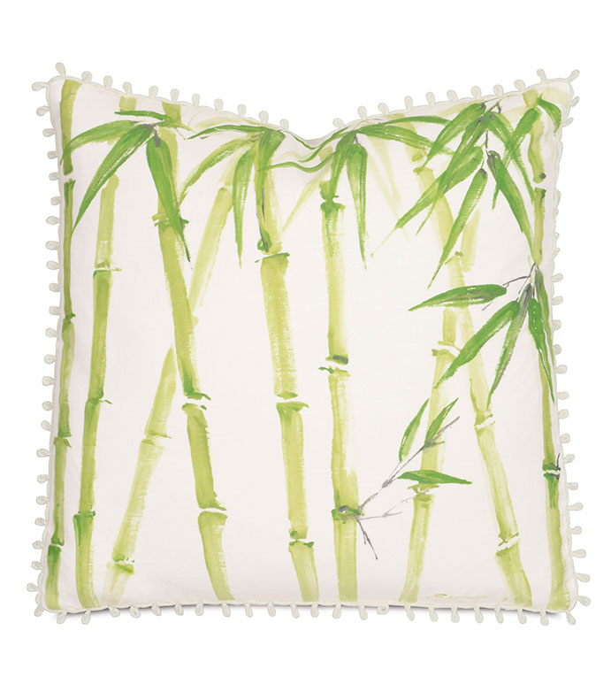 R 20X20 BAMBOO FOREST HAND-PAINTED