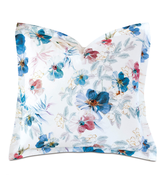 ���젖�f�@ 27X27 ADARE MANOR FLORAL EURO SHAM