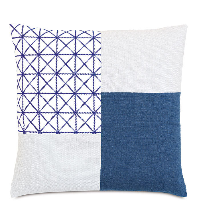 ��ؐ 22X22 COCOBAY PATCHWORK DECORATIVE PILLOW