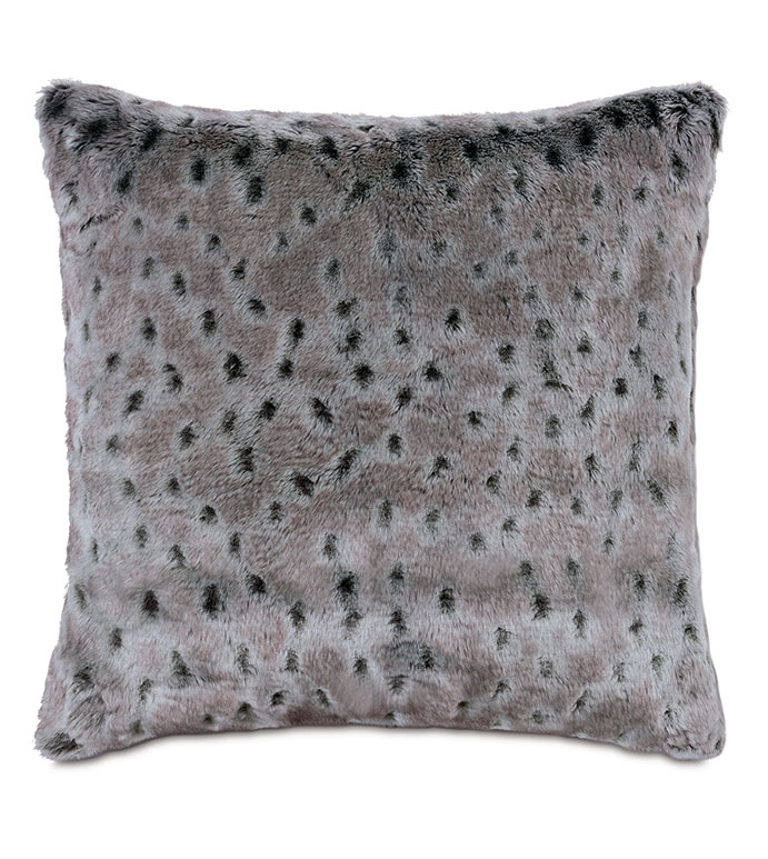  27X27 MIDORI FAUX FUR EURO SHAM