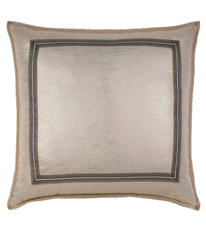 W 27X27 REFLECTION GOLD W/MITERED BORDER