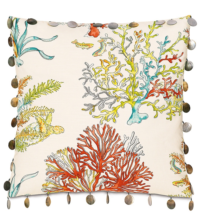 R 22X22 MALDIVE W/BEADED TRIM