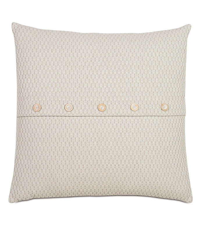  24X24 CUSTER LINEN W/BUTTONS