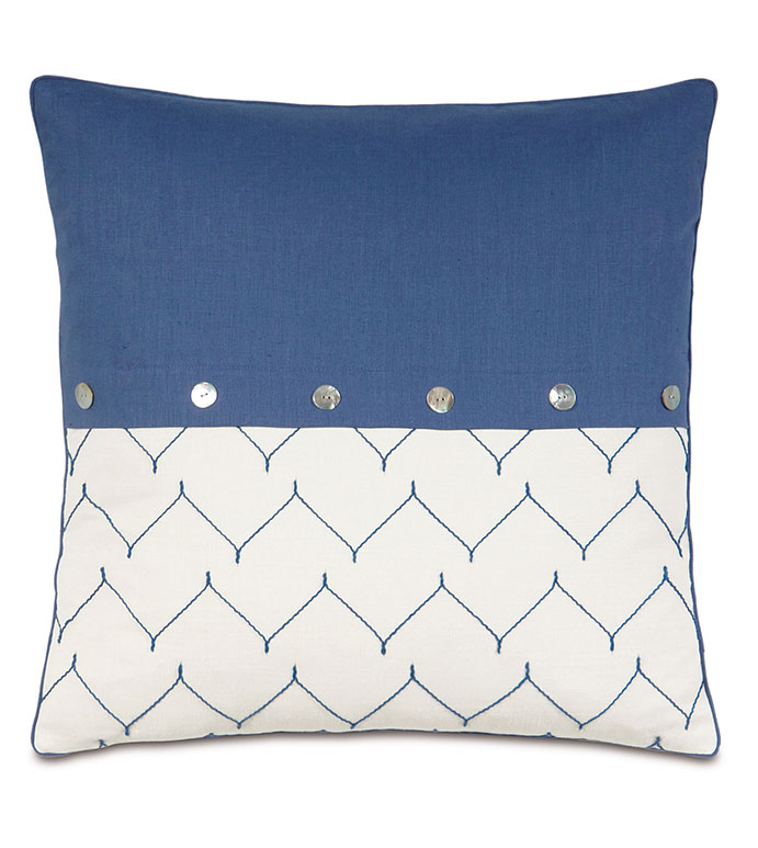 Wƥ 24X24 BREEZE SAPPHIRE W/BUTTONS