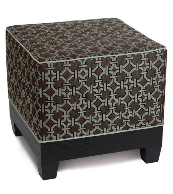 S 20X20X18 TONKIN ESPRESSO CUBE OTTOMAN