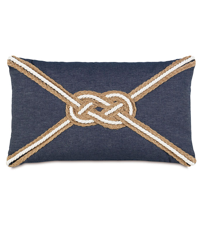  13X22 STRAUSS DENIM W/KNOT