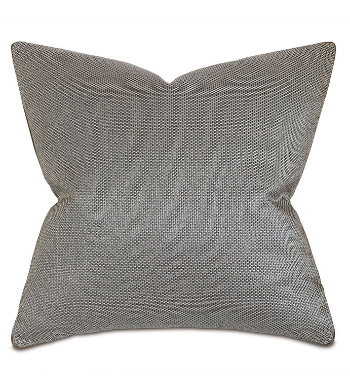 g 27X27 TRILLIUM METALLIC EURO SHAM