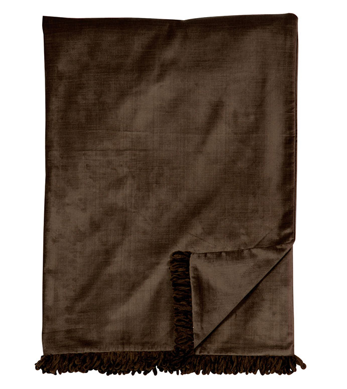 �Rɭ 53X80 LUCERNE MOCHA THROW