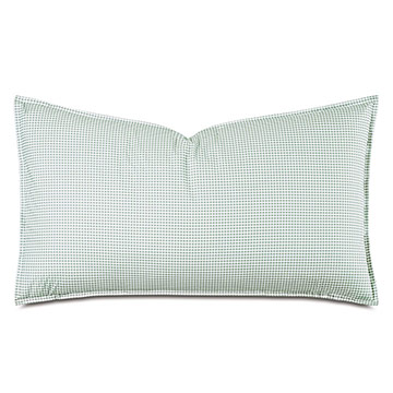-Gɫ 21X37 MALAYA GINGHAM KING SHAM IN LEAF
