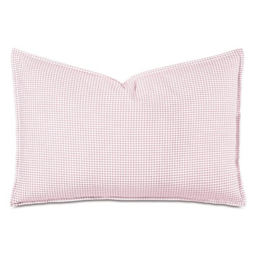����-����ɫ 20X31 MALAYA GINGHAM QUEEN SHAM IN PETAL