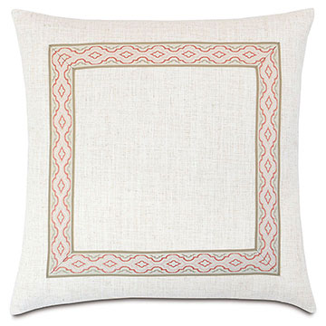 { 24X24 LEDGER WHITE W/MITERED BORDER