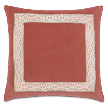 { 20X20 LENNEKA ROSE W/MITERED BORDER