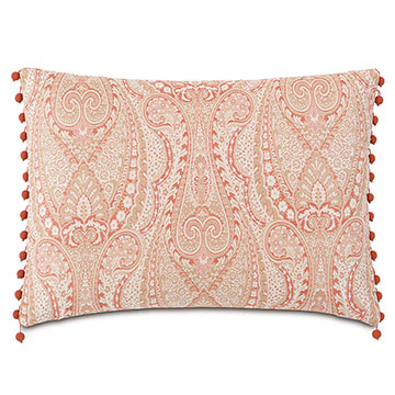 { 16X22 RENA CARNATION W/BEADED TRIM