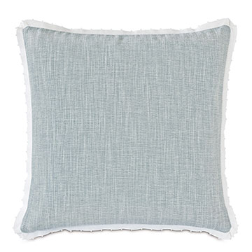  24X24 AMBERLYNN PICOT TRIM DECRATIVE PILLOW