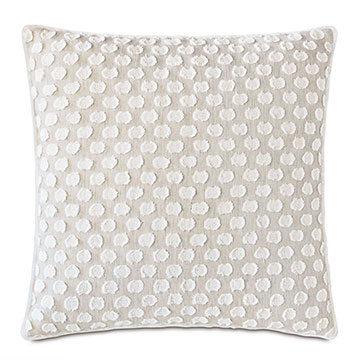  22X22 AMBERLYNN FIL COUPE DECORATIVE PILLOW