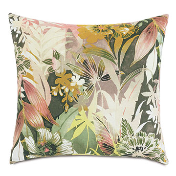 M(fi)z 22X22 FELICITY FLORAL DECORATIVE PILLOW