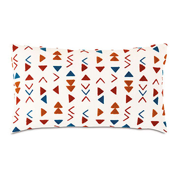 ~P 13X22 MACKAY EMBROIDERED DECORATIVE PILLOW