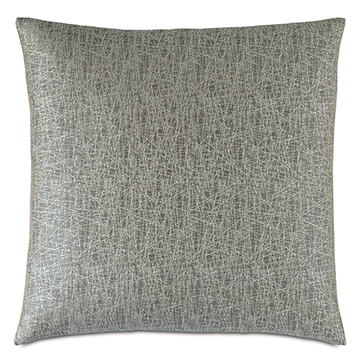  22X22 ECHO METALLIC DECORATIVE PILLOW